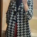 Talbots  Petite Houndstooth Wool Blend Coat Size 6 Photo 1