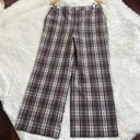 Apt. 9 Cara Santana x  Plaid Pant High Rise Wide Pants 14 Photo 1