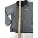 The North Face  Womens Small Fleece Lined Jacket Gray Zip Up Photo 1