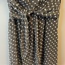 Calvin Klein  Dress Black & White Embroidery Ditsy Print Vintage-y Midi Sz 4 NWT Photo 8