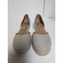 Life Stride  Cassidy Espadrille Wedge D'Orsay  Shoe Stripe Canvas Size 8 Photo 2