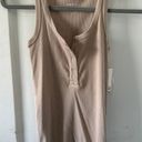 Brown Ribbed Top Size XS Photo 0