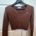 Hollister Brown  Cardigan Photo 0