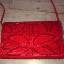 Bijoux Terner  Red Beaded Purse Photo 0