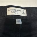 Abercrombie & Fitch Abercrombie Curve Love Ultra High Rise 90s Straight Jeans in Black Photo 2