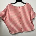 Rusty  nineteen eighty five cropped striped top size 8 Photo 7