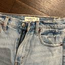 Abercrombie & Fitch Abercrombie 90s straight high rise jeans split 25 short Photo 2