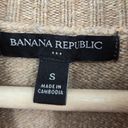 Banana Republic New  Mock Neck Blend Beige Sweater Dress Size Small Photo 7