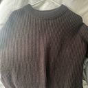 Aerie brown knit sweater Photo 0