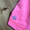 Lululemon  Neon Peach Biker Shorts Photo 6