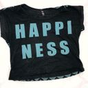 Full Tilt  Large happiness boho graphic T-shirt Photo 1