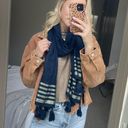 Abercrombie & Fitch navy blue scarf  Photo 0