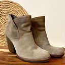 Kork-Ease  Castaneda Suede Heeled Bootie Brown Grey Size 7.5 Photo 2