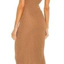 Michael Costello  x REVOLVE Athena Midi Dress in Mushroom Photo 1