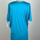 Trina Turk  Neon Blue Dolan Swim Cover Up Photo 4