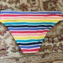 Urban Outfitters  Out From Under Rainbow Stripe Bikini Bottom M Photo 3