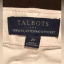 Talbots  White Jeans Flattering 5 Pockets Size 2P Photo 5