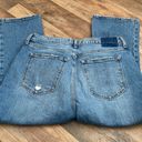 Abercrombie & Fitch  Ultra High Rise Curve Distressed Kick Flare Jean Size Photo 5