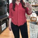 Velvet Heart  Button Down Top Photo 2