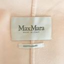 Max Mara  Wool Belted Long Trench Peacoat Baby Light Pink 8 Photo 3