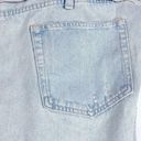 ZARA  Jean Jacket Sleeveless Distressed Button Front Pockets Collar Light Wash M Photo 8