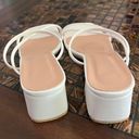 Women Wedge Heel Sandals White Size 7 Photo 1