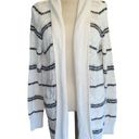 Maurice's Maurice’s cardigan open front long sleeves longer length stripes size medium Photo 0