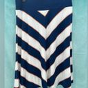 Old Navy Stripe Midi Skirt L Photo 4