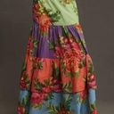 Farm Rio  x Anthropologie Tiered Floral Maxi Skirt | NEW | XS Photo 0