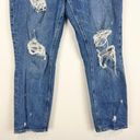 Abercrombie & Fitch  Curve Love High Rise Mom Jean Straight Leg Distressed Size 8 Photo 3