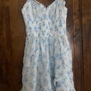 Hollister Blue Floral Dress Photo 0