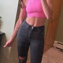 Lululemon Pink Halter Workout Tank Photo 3