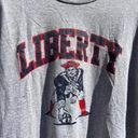 Nike Vintage  Team Liberty Football 2008 Gray Long Sleeve T-shirt Medium Photo 1