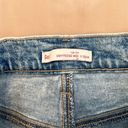 SO  sz 25 distressed cutoff jeans shorts front & back pockets wide belt loops EUC Photo 5