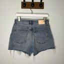 Everlane The Cheeky Light Wash Raw Hem Denim Jean Short Photo 8