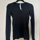 Lululemon Black Swiftly Tech Long Sleeve Shirt Photo 0