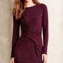 Bailey 44 Anthropologie Purple Cross Wrap Dress Photo 0