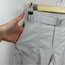 Athleta  Trekkie Belted Pants Size 6 Gray Hiking Commute
Travel Ripstop Nylon Photo 4