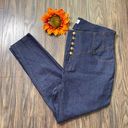 Unique Vintage Denim Blue High Waisted Monty Skinny Jeans NWOT | 2XL | Photo 4