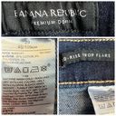 Banana Republic  9" Mid Rise Crop Flare Dark Wash Denim Jeans Women's Size 29 Photo 5