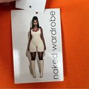 Naked Wardrobe  Size S The NW Sleeveless Crop Top In Deep Orange Mock Neck NEW Photo 6