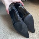 Ralph Lauren Lauren  Black Leather Ankle Stiletto Boots 6 Photo 6