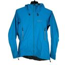 Patagonia  Womens Bright Blue Super Cell GORETEX Shell Rain‎ Jacket Medium Photo 0