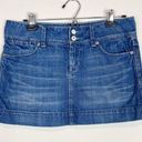 American Eagle Vintage Y2K  Denim Micro Mini Skirt Size 4 Photo 0