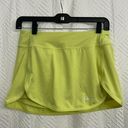 Nike neon yellow bike dri-fit golf skirt  Photo 0