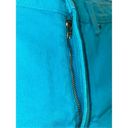 Newport News  Jeanology Turquoise Denim Jeans Straight Leg Mom Jeans 10-BNWOT Photo 7