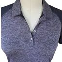 Adidas  Women's Gray Black GOLF Mesh Polo Shirt ~ Ladies Size MEDIUM Photo 2