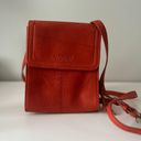 Krass&co American Leather . Kansas Crossbody ,Brandy Photo 0