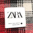 ZARA flannel plaid jacket coat, size medium Photo 4