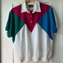 Bonworth Vintage  Color Block Short Sleeve Windbreaker Photo 1